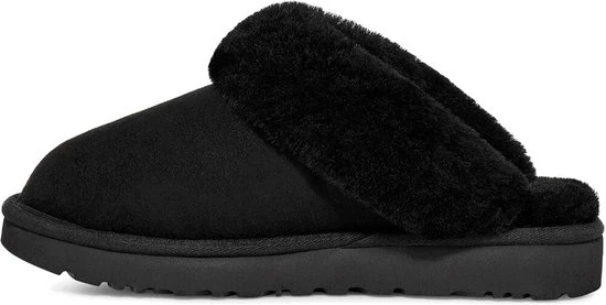 UGG W Classic Slipper II Dames Sloffen - Black - Maat 37 - Afbeelding 4