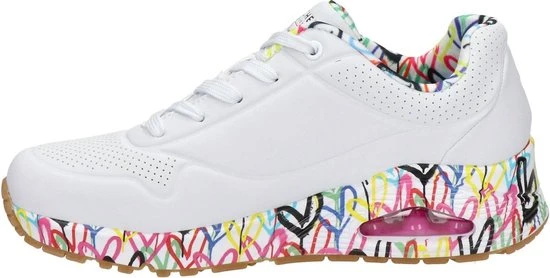 Skechers UNO - LOVING LOVE Dames Sneakers - Maat 38 - Afbeelding 11