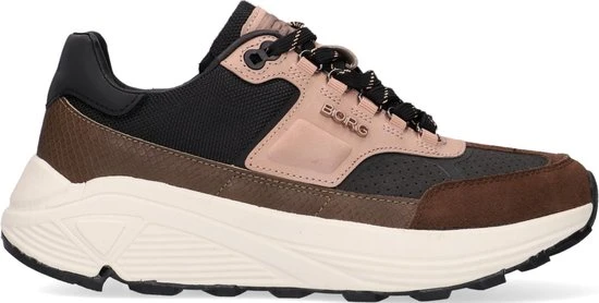 Björn Borg Sneakers - Maat 37 - Vrouwen - Zwart - Bruin - Licht Oranje - Afbeelding 9