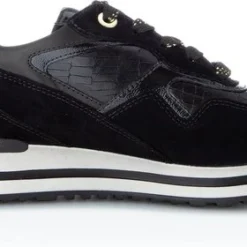 Gabor 76.524.97 Dames Sneakers - Zwart - Maat 40