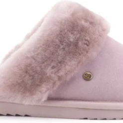 Warmbat Flurry Dames Sloffen - Mauve - Maat 41