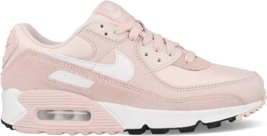 Nike W Air Max 90 Dames Sneakers - Barely Rose/White-Black - Maat 38.5 - Afbeelding 8