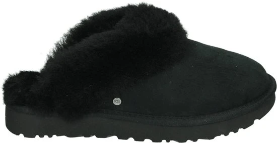 UGG W Classic Slipper II Dames Sloffen - Black - Maat 37 - Afbeelding 11