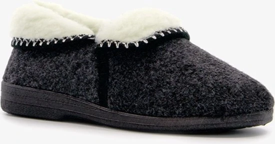 Hush Puppies Dames Pantoffels - Zwart - Maat 39 - Sloffen