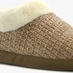 Thu!s Dames Pantoffels - Grijs - Maat 41 - Sloffen