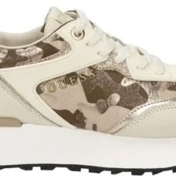 Guess Luchia Lage Sneakers - Dames - Goud - Maat 38