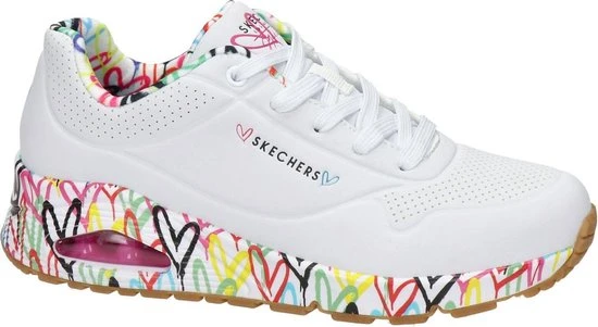 Skechers UNO - LOVING LOVE Dames Sneakers - Maat 38 - Afbeelding 12