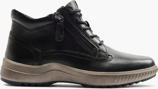 Medicus Zwarte Leren Veterboot - Maat 41.5