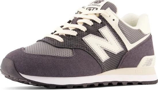 New Balance 574 Unisex Sneakers - Black - Maat 43 - Afbeelding 5