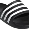 Adidas Slippers Adilette - UK 9 (maat 43) - Zwart/wit