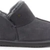 Warmbat Willow Dames Sloffen - Dark Grey - Maat 37