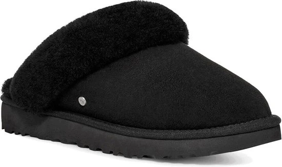 UGG W Classic Slipper II Dames Sloffen - Black - Maat 37 - Afbeelding 3