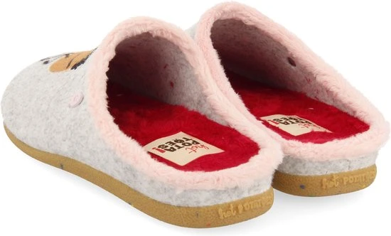 Hot Potatoes Dundalk Sloffen Dames - Grijs - Maat 38 - Afbeelding 5