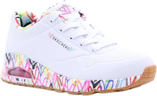 Skechers UNO - LOVING LOVE Dames Sneakers - Maat 38 - Afbeelding 30
