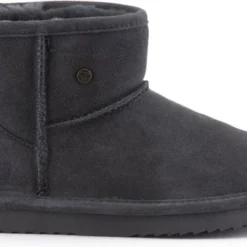 Warmbat Wallaby Dames Laarzen - Dark Grey - Maat 38