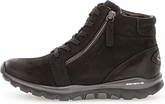 Gabor Rollingsoft Veterboot 96.868.47 Nubuck Zwart