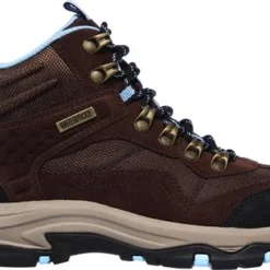 Skechers Trego - Base Camp Dames Wandelschoenen - Chocolate - Maat 37