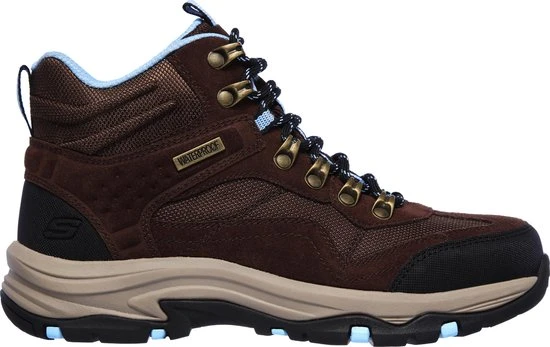 Skechers Trego - Base Camp Dames Wandelschoenen - Chocolate - Maat 37