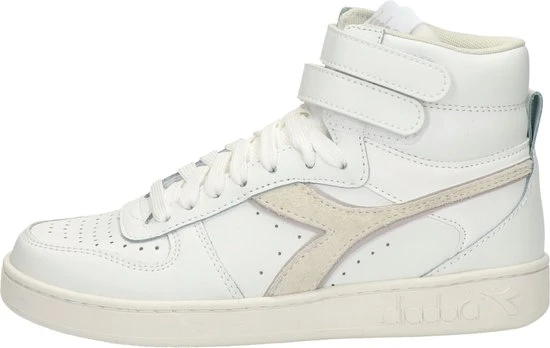 Diadora Magic Basket Demi Icona Mid Da Hoge Sneakers - Leren Sneaker - Dames - Wit - Maat 38 - Afbeelding 8