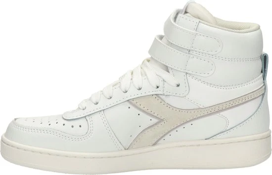 Diadora Magic Basket Demi Icona Mid Da Hoge Sneakers - Leren Sneaker - Dames - Wit - Maat 38 - Afbeelding 4