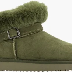 Graceland Khaki Enkellaars Gevoerd - Maat 37