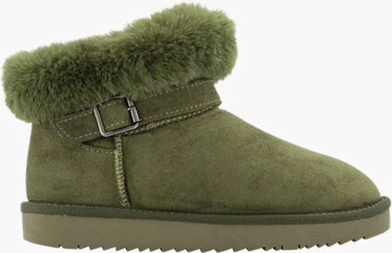 Graceland Khaki Enkellaars Gevoerd - Maat 37