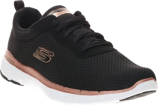 Skechers Flex Appeal 3.0 Sportschoenen - Zwart - Maat 39 - Extra Comfort - Memory Foam - Afbeelding 27