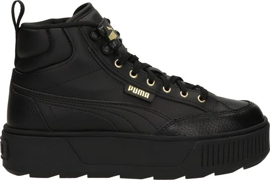 Puma Karmen Mid Dames Sneaker - Zwart - Maat 42 - Afbeelding 2