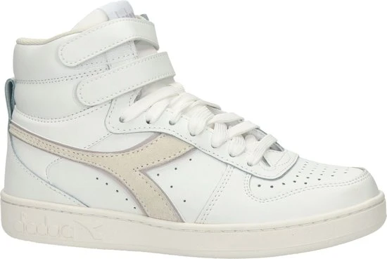 Diadora Magic Basket Demi Icona Mid Da Hoge Sneakers - Leren Sneaker - Dames - Wit - Maat 38 - Afbeelding 2