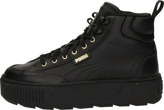 Puma Karmen Mid Dames Sneaker - Zwart - Maat 42 - Afbeelding 6