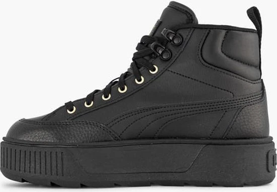 Puma Karmen Mid Dames Sneaker - Zwart - Maat 42 - Afbeelding 3