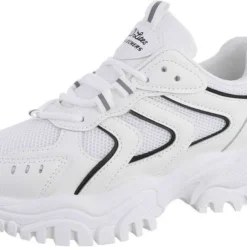 888 Damen Low-Sneakers - Whiteblack 40
