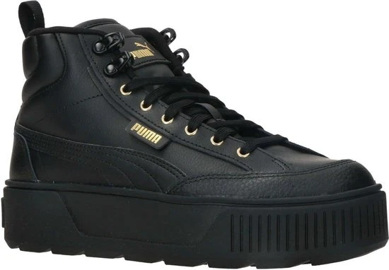 Puma Karmen Mid Dames Sneaker - Zwart - Maat 42 - Afbeelding 14