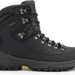 Travelin' Odense Leren Dames Wandelschoenen - VIBRAM Zool - Waterdicht En Ademend - Grijs Leer - Maat 39