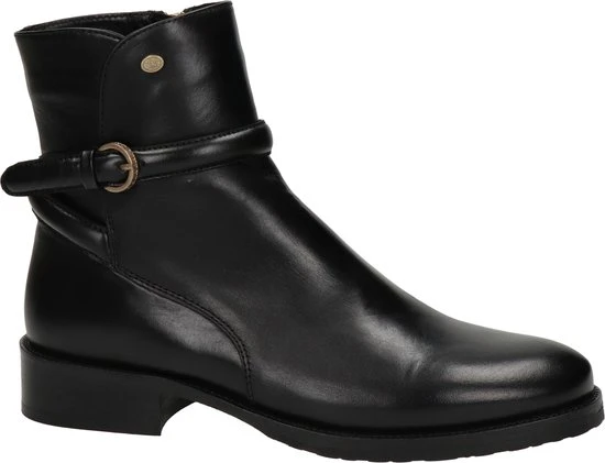Fred De La Bretoniere Dames Rits-& Gesloten Boot - Zwart - Maat 38 - Afbeelding 2