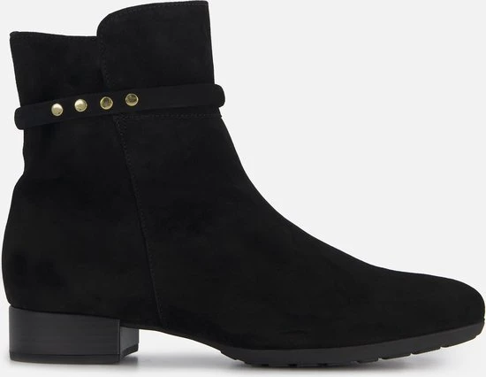 Gabor Enkellaarsjes Dames / Laarzen / Damesschoenen - Suède - 92.716.47 - Zwart - Maat 37 - Afbeelding 13