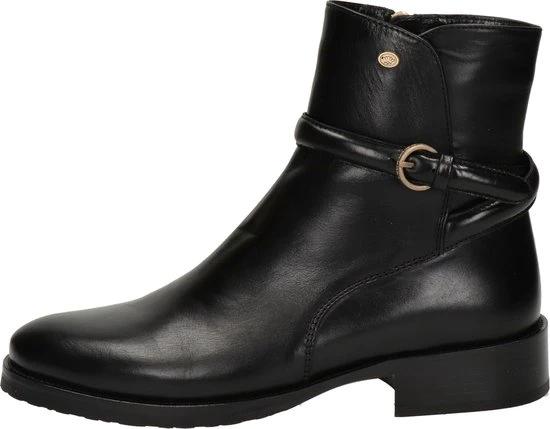 Fred De La Bretoniere Dames Rits-& Gesloten Boot - Zwart - Maat 38 - Afbeelding 8