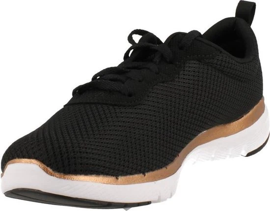 Skechers Flex Appeal 3.0 Sportschoenen - Zwart - Maat 39 - Extra Comfort - Memory Foam - Afbeelding 11