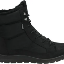 Ecco Babett Dames Veterboot - Zwart - Maat 40