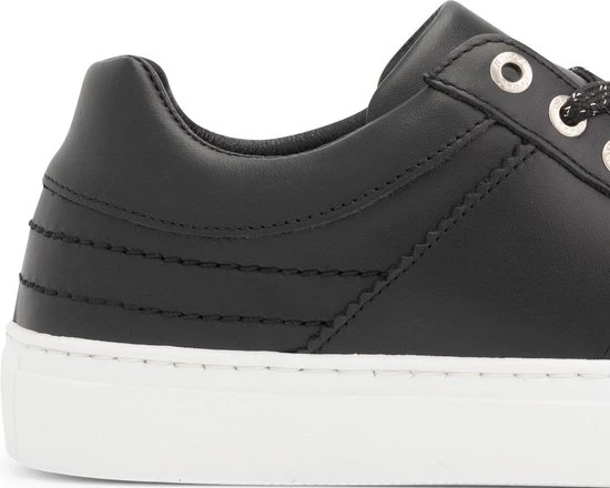 NoGRZ K.Cantley Leren Damessneakers - Zwart Leer - Maat 38 - Afbeelding 9