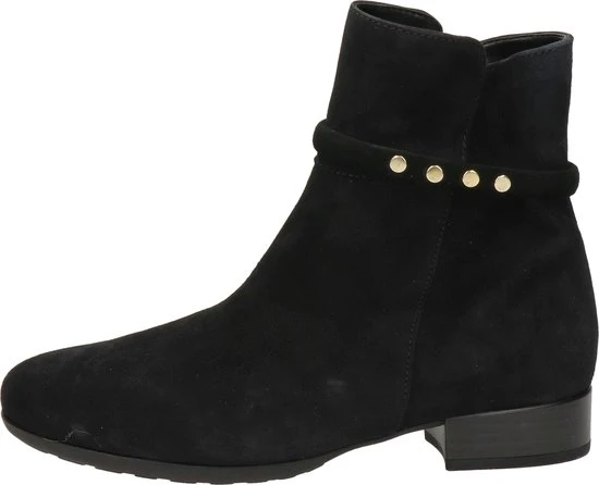 Gabor Enkellaarsjes Dames / Laarzen / Damesschoenen - Suède - 92.716.47 - Zwart - Maat 37 - Afbeelding 8