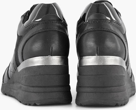 Graceland Zwarte Sneaker Sleehak - Maat 40 - Afbeelding 2