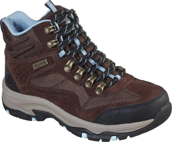 Skechers Trego - Base Camp Dames Wandelschoenen - Chocolate - Maat 37 - Afbeelding 2