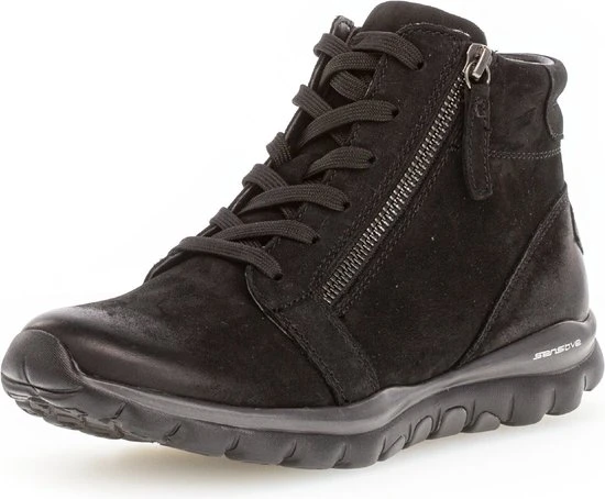 Gabor Rollingsoft Veterboot 96.868.47 Nubuck Zwart - Afbeelding 8