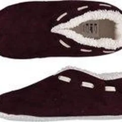 Apollo Sloffen - Pantoffels Dames - Pantoffels - Spaanse Sloffen - Spaanse Sloffen Dames - Bordeaux Rood - Maat 39/40