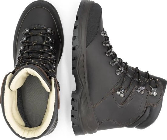 Travelin' Odense Leren Dames Wandelschoenen - VIBRAM Zool - Waterdicht En Ademend - Bruin Leer - Maat 40 - Afbeelding 5