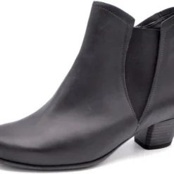 Durea Dames Enkellaars 9488-6139 Zwart - Wijdte K - Maat 3