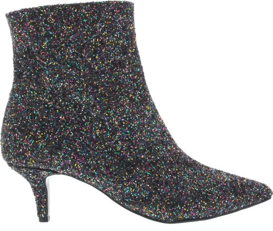 Dames Enkellaars Dwrs Lugo Glitter Black Multi - Maat 38