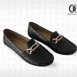 ADRIANA CARRILLO Mocassins - Casual - Instappers - Confianza -Dames - Maat 36 - YJ-2220 BLACK