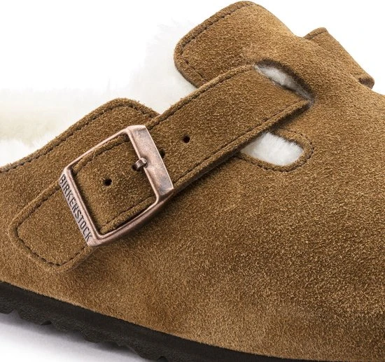 Birkenstock Boston Narrow Dames Clogs - Mink - Maat 36 - Afbeelding 10